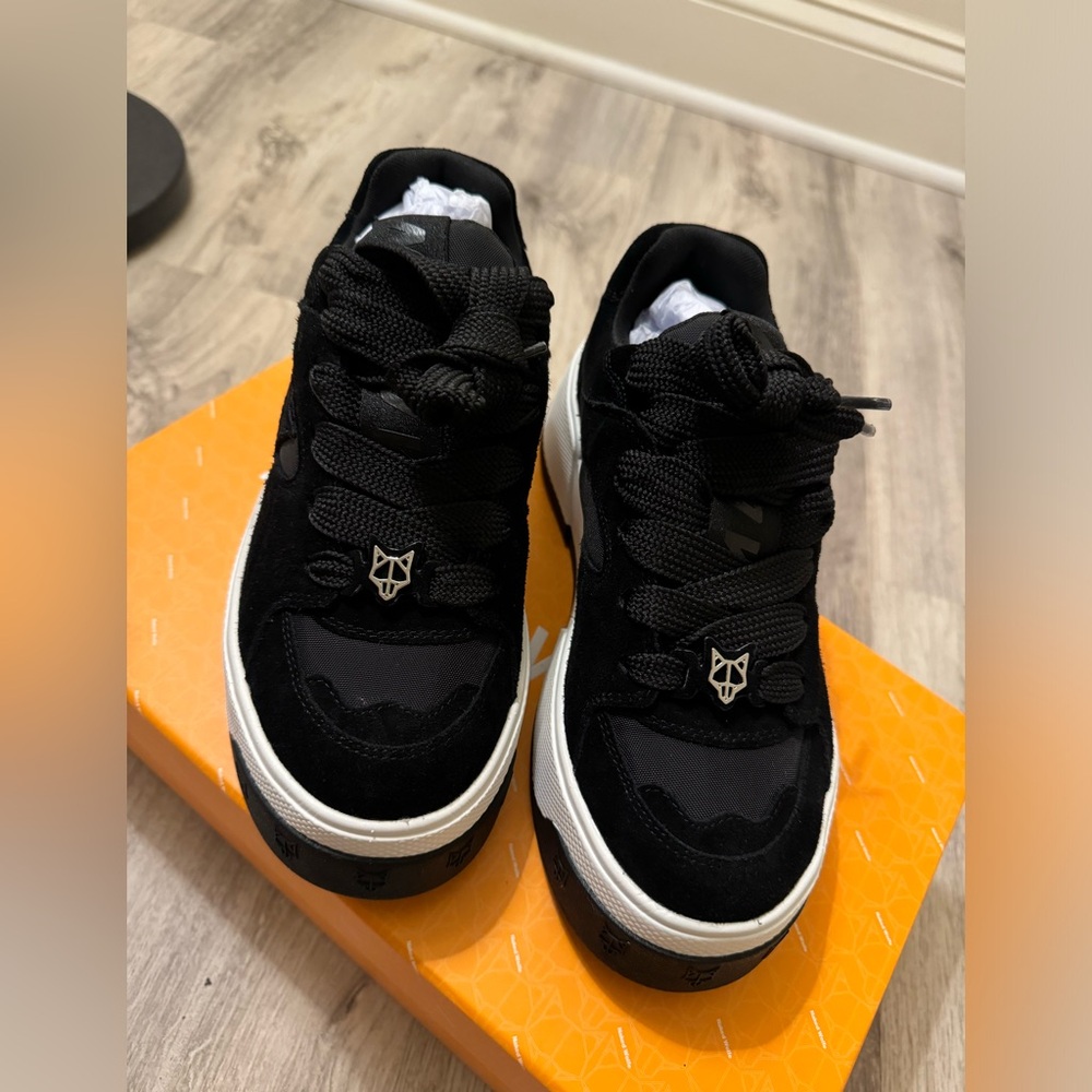 CRASH BLACK COW SUEDE - BRAND NEW